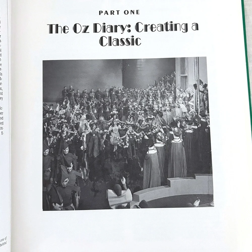 Wizard‎ of Oz Official 50th Anniversary Pictorial History Book 1989 Hardcover